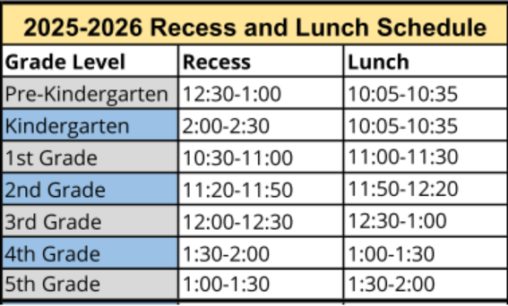 A table with a scheduleAI-generated content may be incorrect.